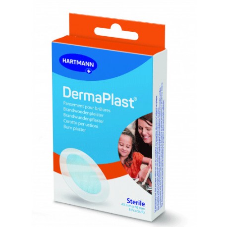 Dermaplast Brulure 4.3x6.8mm (boîte de 8)