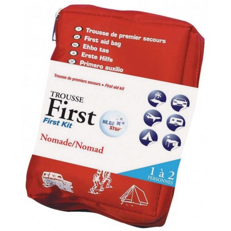Trousse de secours FIRST Hecostop 1/2 personnes