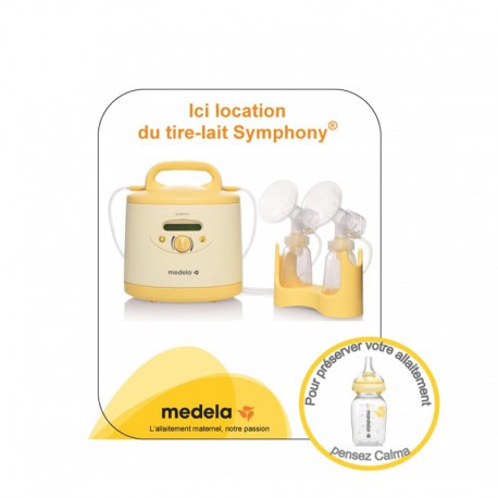 Tire lait Medela Symphony à la location sans dépassement